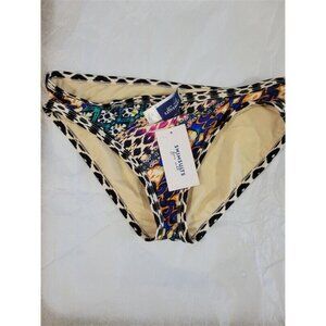 NWT Swim For All The Damnation Animal Print Modest SZ 12 Bikini Bottoms #94330